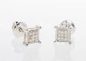 Diamond Stud Earrings (.05 cttw, I-J, I2-I3) 10k W