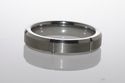 Mens Wedding Band Tungsten Ring Multiple Vertical 