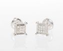 Diamond Stud Earrings (.05 cttw, I-J, I2-I3) 10k W