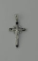 Cross Charm Religious Pendant Jesus Crucifix Sterl