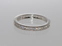 Sterling Silver 3mm Brilliant Cubic Zirconia Band 