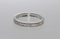 Sterling Silver 3mm Brilliant Cubic Zirconia Band 