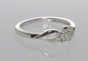 .925 Sterling Silver Diamond Solitaire Ring - .05c