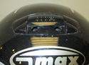 Full Face Dual Venting Snowmobile Helmet w/Black G