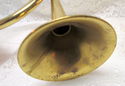 Vintage Brass Fox Hunt French Horn Holiday Door/Wa