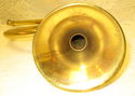 Vintage Brass Fox Hunt French Horn Holiday Door/Wa