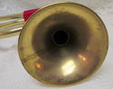 Vintage Brass Fox Hunt French Horn Holiday Door/Wa