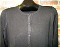 NWT Croft & Barrow Womens L Black Cardigan Sweater