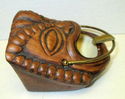 Vintage Hawaiian Tiki Ashtray Treasure Craft 60s C