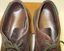 Womens 8.5 M Eastland Shoes Brown Leather Lace Up 