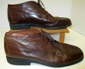 Easy Spirit 8.5 B Brown Leather Shoes Lace Up Gran