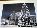 Vintage Framed Print Schweinfurter Rathaus Winter 