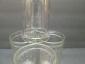 Vintage Set of 4 Glass Jelly Jar Juice Drinking Gl