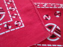 Vintage Red Bandana Handkerchief Fast Color All Co