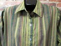 Breckenridge Woman Shirt Sz 2X Green/Brown/Rust St