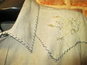 Ryan Michael Vintage Embroidered Western Shirt Sz 