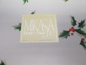 Set of 4 Mikasa Ribbon Holly 8.75" Rimmed Soup Bow