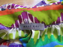 Womens Sz 2XL Multi-Colored Shirt/Top w3 Button V-