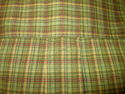 Mens Caribbean Joe Shirt Sz L Green Plaid Long Sle