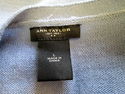 Classic Ann Taylor V-Neck Light Blue Wool Blend Sw