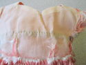 Vintage 1940s 50s Era Pink Taffetta Doll Dress on 