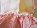 Vintage 1940s 50s Era Pink Taffetta Doll Dress on 