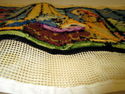 Christmas Needlepoint Completed Nativity 1977 Holy