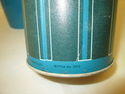 Vintage 1971 Blue Metal Glass Lined Thermos Vacuum