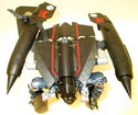 Transformers Movie 2 Leader Jetfire for Parts