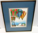 Signed Artist Proof 7/50 Hot Air Balloons Barn Fra