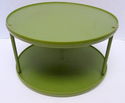 Vintage Rubbermaid Green 2-Tier Lazy Susan Turntab