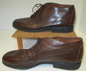 Easy Spirit 8.5 B Brown Leather Shoes Lace Up Gran