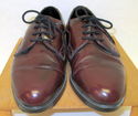 Womens Italy Cordovan Leather Oxford US 7 Shoe EUR