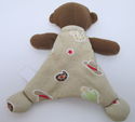 Vitamins Baby Blanket Buddy Security Lovey Toy in 