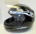 Full Face Dual Venting Snowmobile Helmet w/Black G