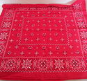 Vintage Red Squares Bandana Fast Color Trunk Up El