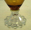 4 Anchor Hocking Boopie Berwick Glass Goblets Ambe