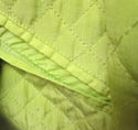 Coldwater Creek Green Silk Quilted Light Jacket Sz