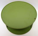 Vintage Rubbermaid Green 2-Tier Lazy Susan Turntab