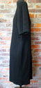 Womens Modest Black Dress XL Stretchy Acrylic Wool