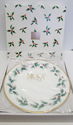 Set of 4 Mikasa Ribbon Holly 10.75" Christmas Dinn