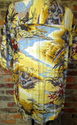 Vintage Mens Sz XL Rayon Hawaiian Shirt w/Coconut 