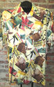 Vintage Mens Sz L Honolulu Hawaiian Shirt w/Pin Up