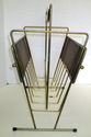 Vintage Mid Century Modern Magazine Rack Wire Meta