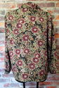 XL Womens Soft Polyester Floral Shirt/Blouse Black