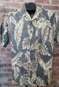 Panama Jack Mens M Hawaiian Shirt Short Sleeve w/P