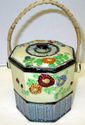 Vintage Japan Tea Jar Biscuit/Cracker Canister Bam