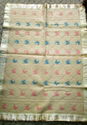 Vintage 1940s Esmond Reversible Pink Blue White Ba