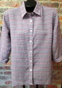 Womens Sz M Button Front Shirt Christopher & Banks