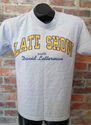 Late Show with David Letterman Gray T-Shirt Sz Sma